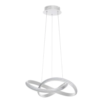 Wofi 6823.01.06.9500 – Dimmbare LED-Hängeleuchte an Schnur SALO LED/28W/230V 3000K