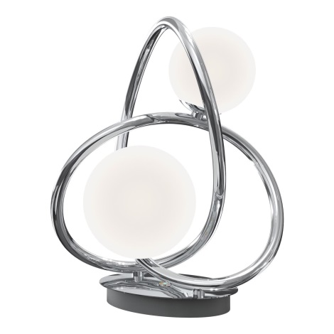 Wofi 8014-207 - LED-Tischlampe NANCY 2xG9/3,5W/230V glänzendes Chrom