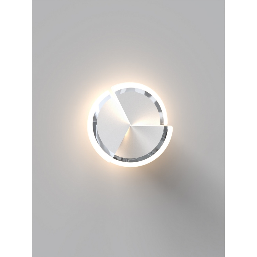 Wofi 9036-108S - Dimmbare LED-Wandleuchte TRAPANI LED/12W/230V