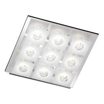 Wofi 9272.09.01.0000 - LED-Deckenleuchte REIMS 9xLED/3W/230V