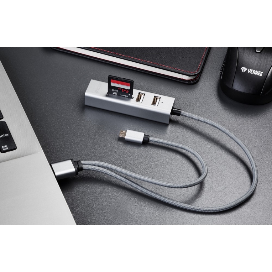 Yenkee – USB Splitter 2.0 und OTG und Kartenleser