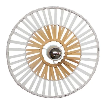 Zambelis 19251 - Wandleuchte 1xE27/40W/230V Bambus/beige