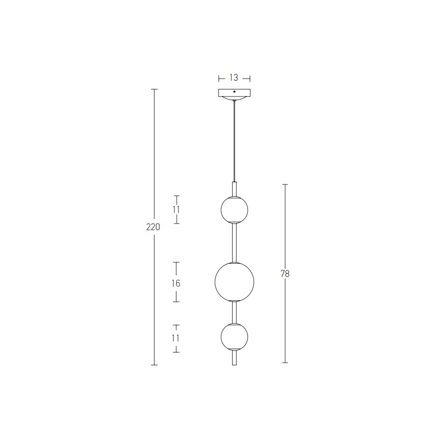 Zambelis 20132 - LED-Hängeleuchte an Schnur LED/12W/230V