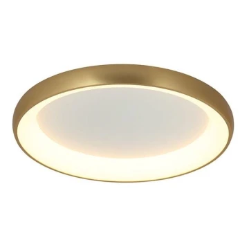 Zambelis 2050 - Dimmbare LED-Deckenleuchte LED/50W/230V d 60 cm golden