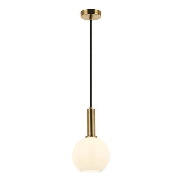 Zambelis 22071 - Hängeleuchte an Schnur 1xE27/40W/230V d 20 cm golden