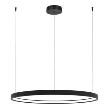 Zambelis 23033 - Dimmbare LED-Hängeleuchte an Schnur LED/28W/230V 3000K d 60 cm schwarz