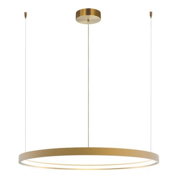 Zambelis 23034 - Dimmbare LED-Hängeleuchte an Schnur LED/45W/230V 3000K d 90 cm golden