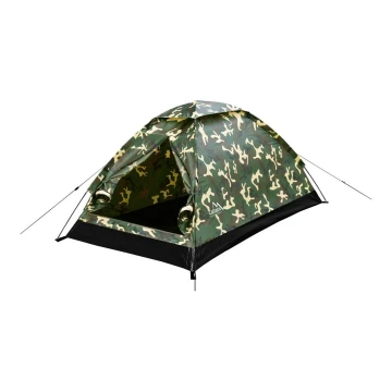Zelt für 2 Personen PU 2000 mm Camouflage