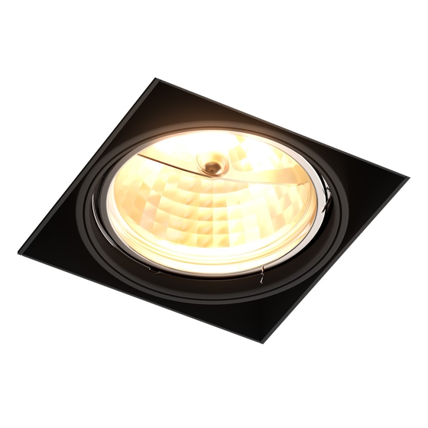 Zuma Line - Einbaulampe 1xGU10/15W/230V schwarz