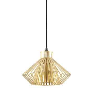 Zuma Line - Hängeleuchte an Schnur 1xE27/40W/230V d 25 cm golden