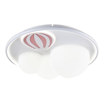 Zuma Line - Dimmbare LED-Deckenleuchte für Kinder LED/42W/230V 3000/5700K rosa