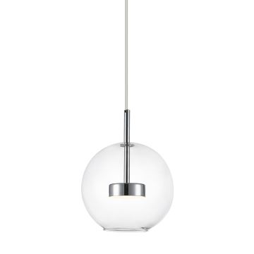 Zuma Line - LED-Hängeleuchte an Schnur LED/5W/230V silbern