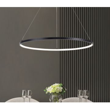 Zuma Line - LED-Hängeleuchte an Schnur LED/32W/230V 3000/4000/6000K d 60 cm schwarz