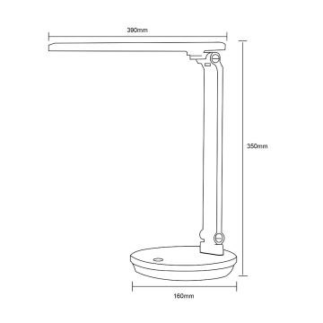 Zuma Line - LED-Tischleuchte LED/5W/230V 3000-6000K schwarz